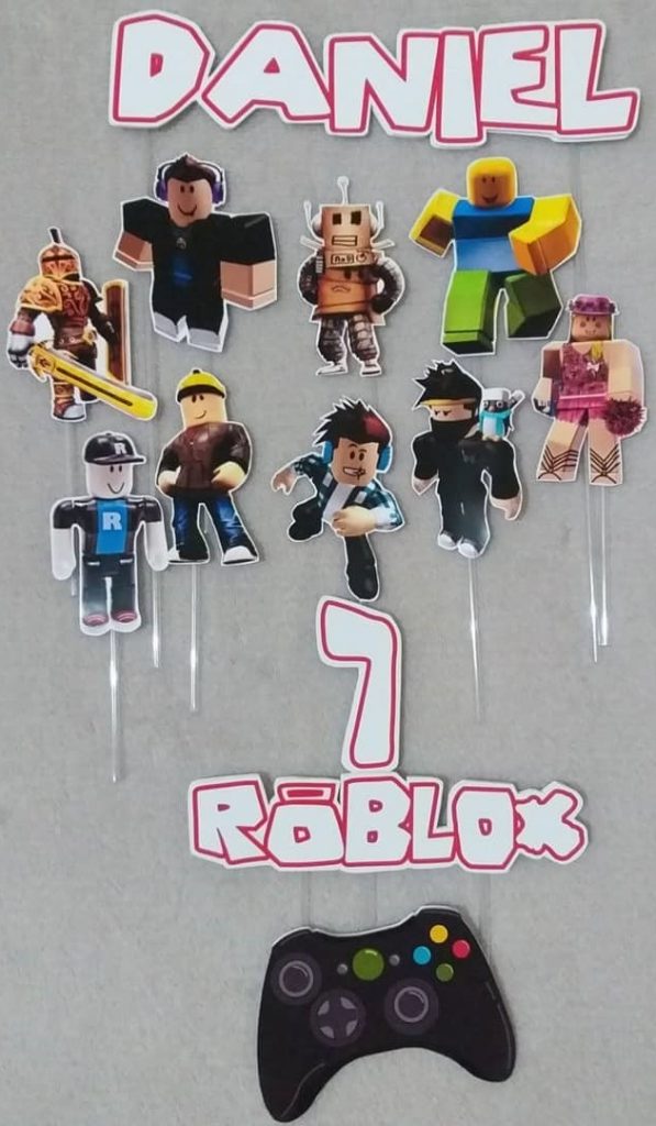 Bolo Roblox 50 Modelos Para Ajudar Voce Na Escolha Confira - personagens roblox feminina