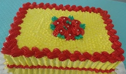 bolo vermelho veludo