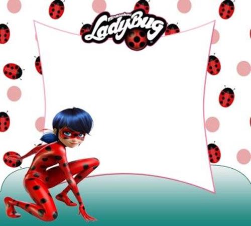 convite ladybug gratis