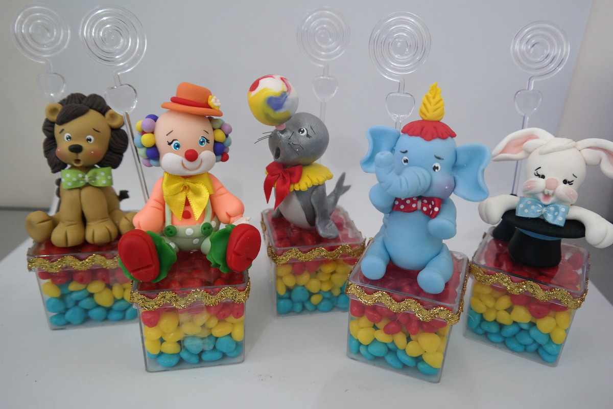 Lembrancinha circo: 50 modelos inspiradores para ajudar você na escolha ...