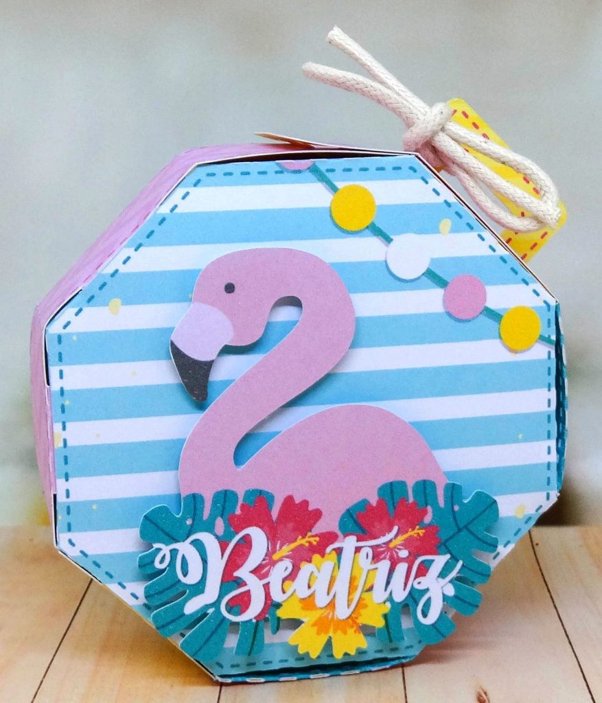 lembrancinha personalizada flamingo