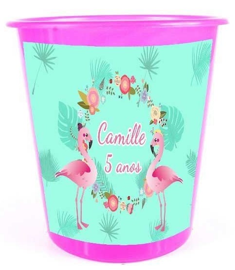 lembrancinha personalizada flamingo