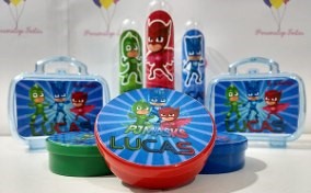 kit lembrancinha pj masks