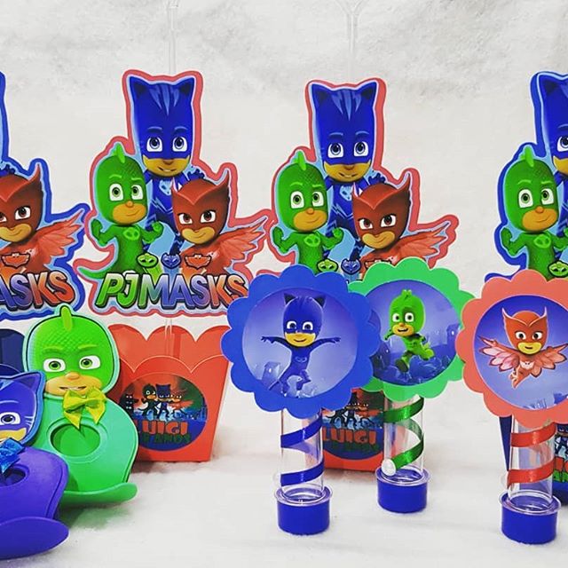 kit lembrancinha pj masks