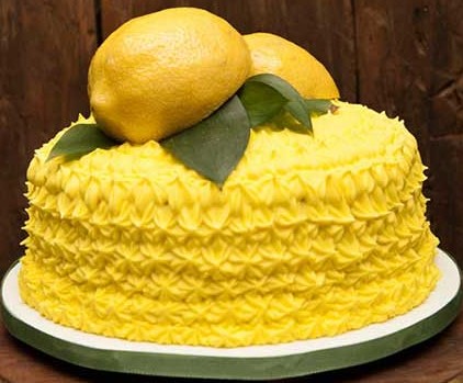 bolo amarelo simples