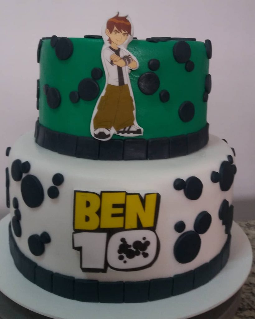 bolo ben 10 redondo