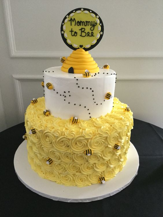 bolo da abelhinha dois andares