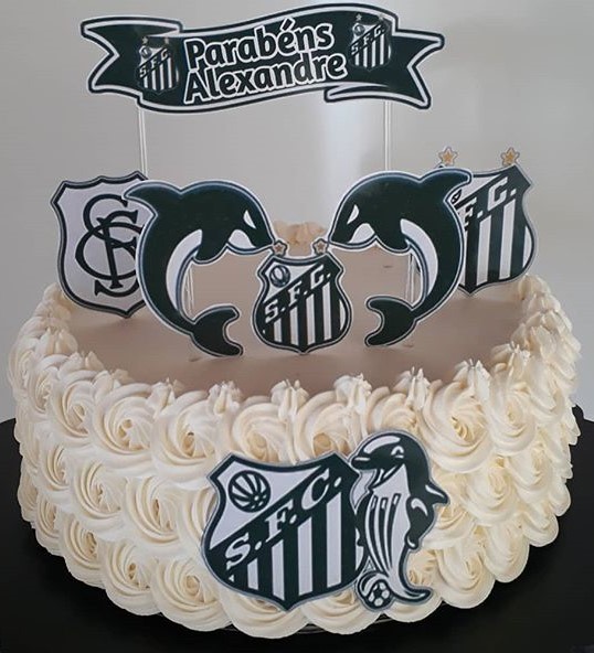 bolo do santos chantilly