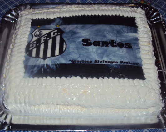 bolo do santos papel arroz