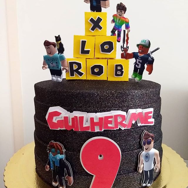 Bolo Roblox Chantininho  Bolo festa infantil, Bolos de aniversário, Bolo  aniversario infantil