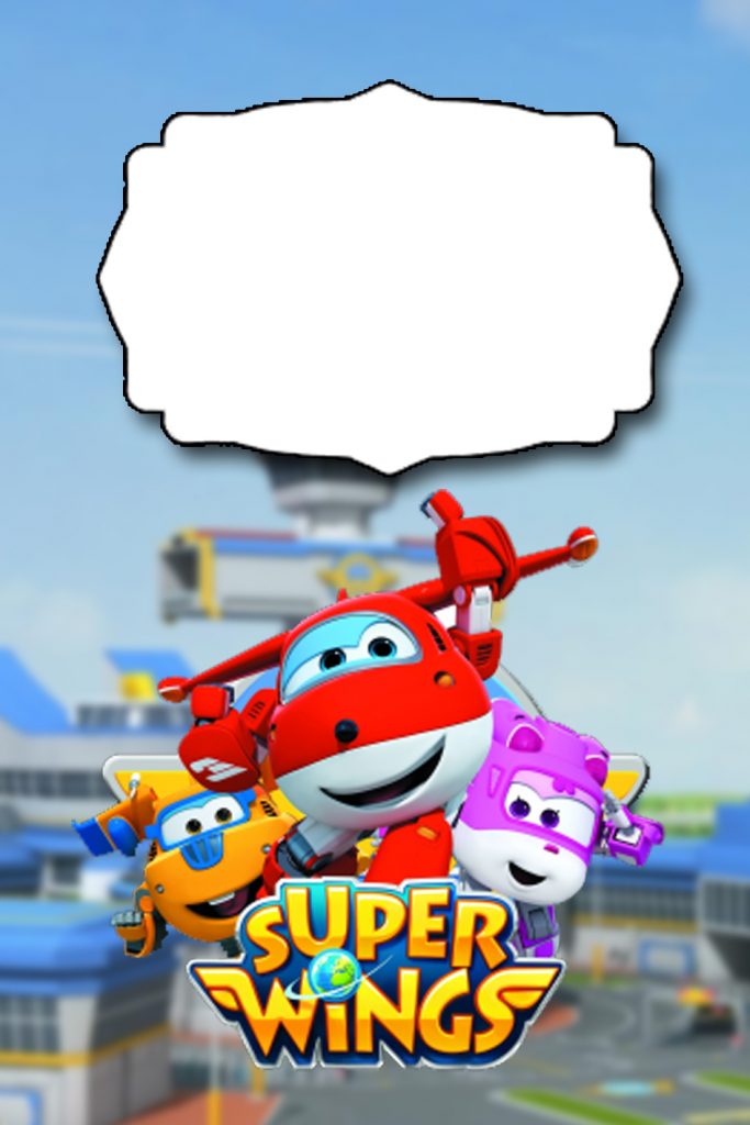 convite super wings para imprimir