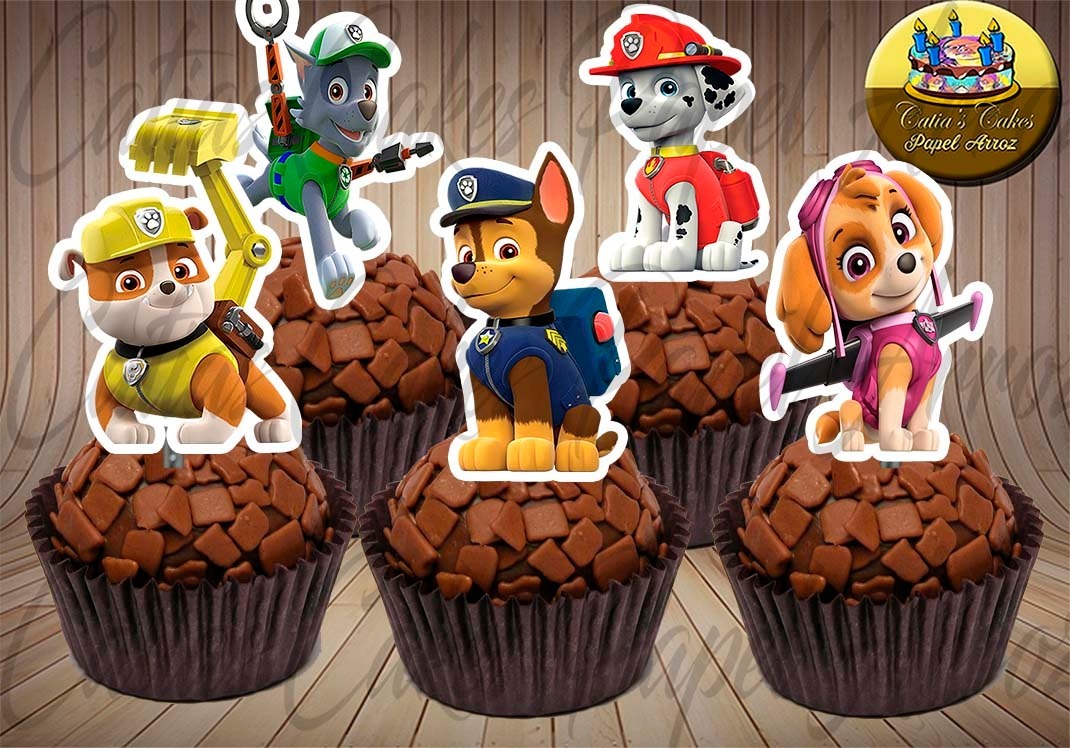 cupcake patrulha canina chantilly