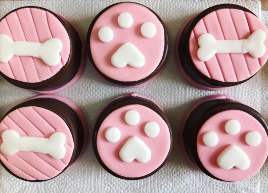 cupcake patrulha canina rosa