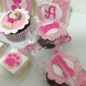 cupcake patrulha canina rosa