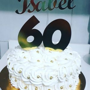 bolo 60 anos chantilly