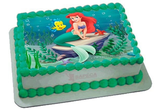 Bolo da Ariel: 90 modelos fantásticos para se inspirar!
