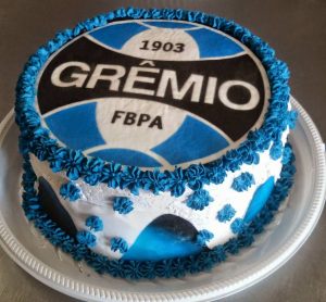 bolo do grêmio papel arroz