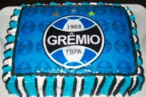 bolo do grêmio papel arroz