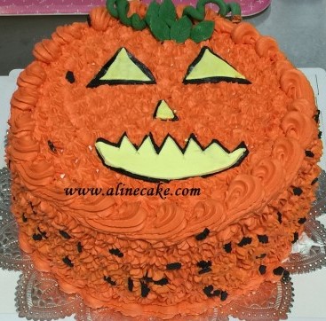 bolo halloween chantilly