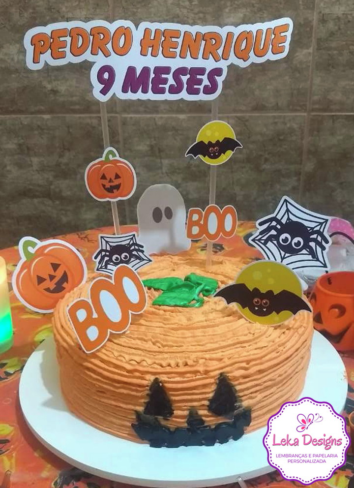 bolo halloween chantininho