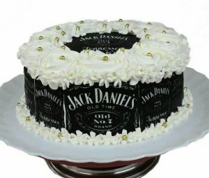 bolo jack daniels papel arroz