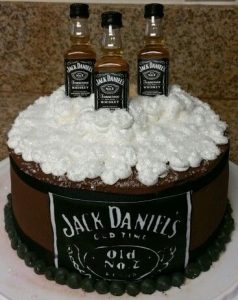 bolo jack daniels masculino