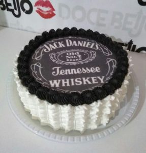 bolo jack daniels masculino