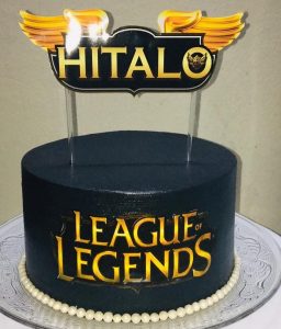 Bolo do jogo League of Legends. Bolo - Mimos de Mãe Cake