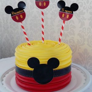 bolo mesversario mickey