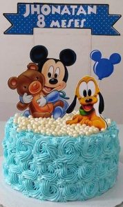 bolo mesversario mickey