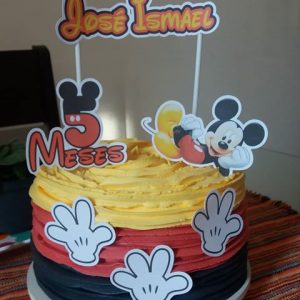 bolo mesversario mickey