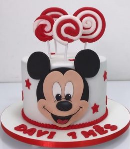 bolo mesversario mickey