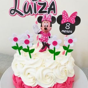 bolo mesversario minnie