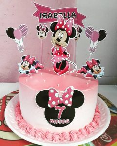 bolo mesversario minnie