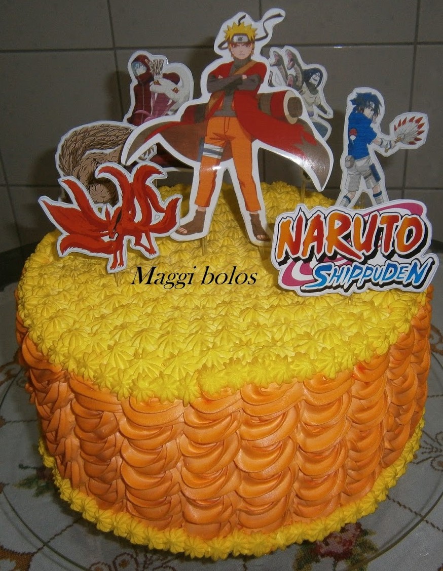 bolo naruto simples