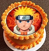 bolo naruto papel arroz