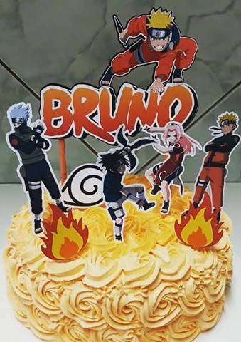 bolo naruto simples