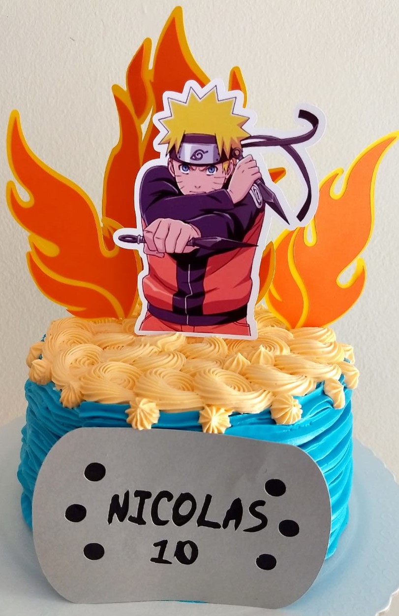 bolo naruto simples