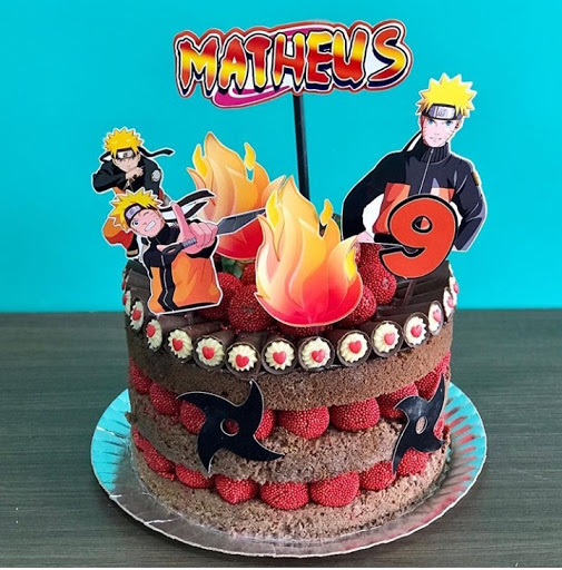 bolo roblox simples  Bolo lindo de aniversário, Bolo, Festa naruto  decoração