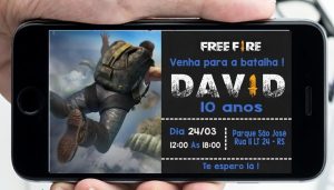 convite free fire digital