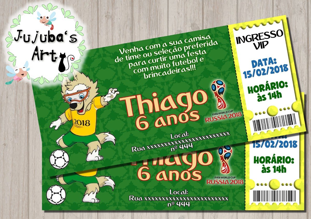 Convite de Futebol 50 Modelos Inspiradores para Conferir! Convite de Futebol 50 Modelos Inspiradores para Conferir!