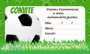 convite de futebol para imprimir