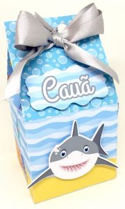 lembrancinha baby shark caixa de leite