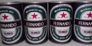 lembrancinha boteco heineken