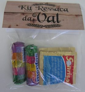 lembrancinha boteco kit ressaca