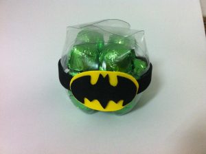 lembrancinha do batman garrafa pet