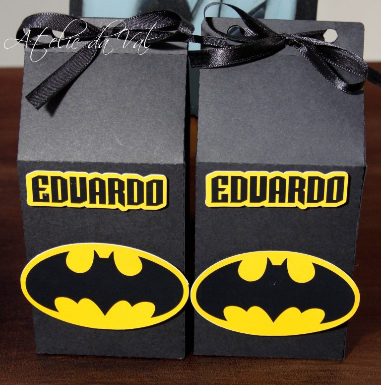 Lembrancinha do Batman: 65 Ideias Fotos e Passo a Passo!
