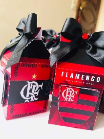 lembrancinha do flamengo mesa