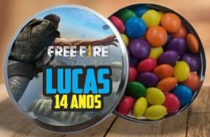 lembrancinha free fire simples