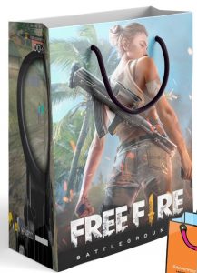 lembrancinha free fire sacolinha